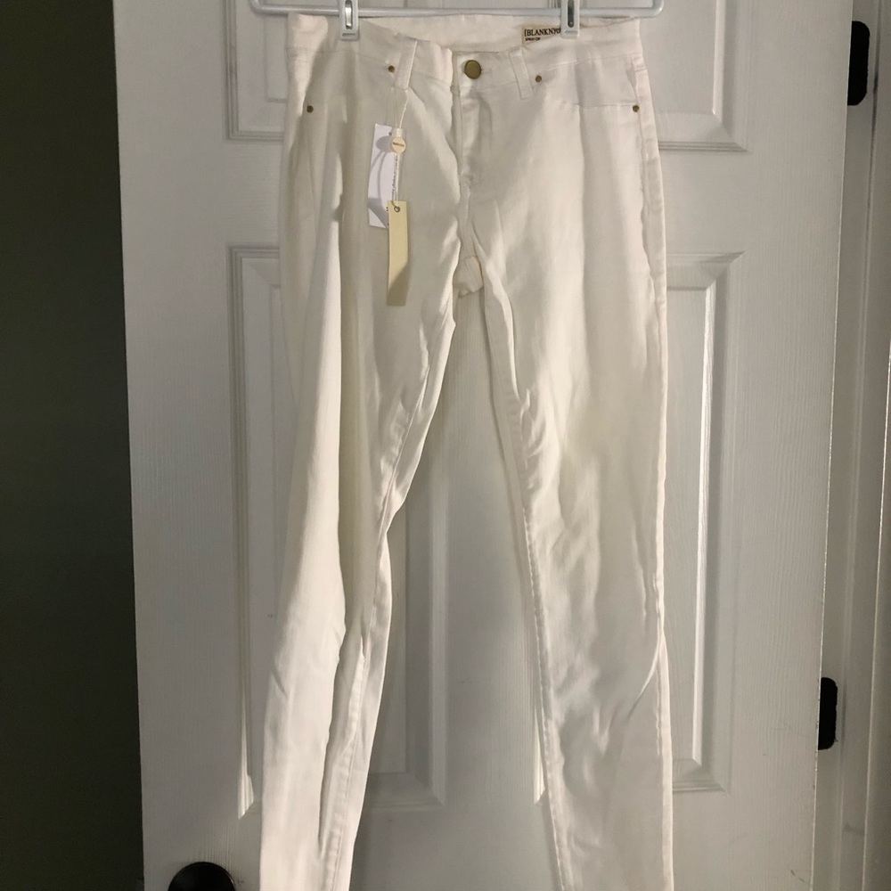 BlankNYC White Jeans